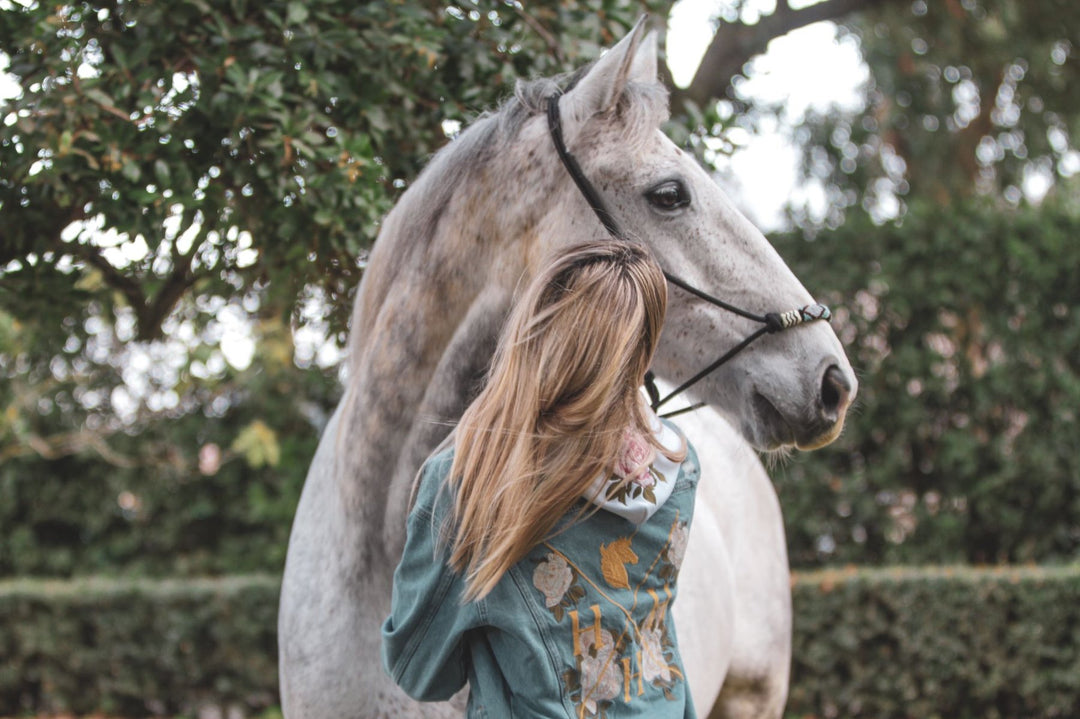 Denim Meets Roses & Unicorns: Hello, La Vie en Rose Denim Jacket