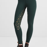 Lola Riding Leggings Green/Gold