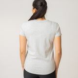 Flip My Heart Tee Grey