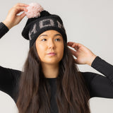 Be My Crown Beanie Black