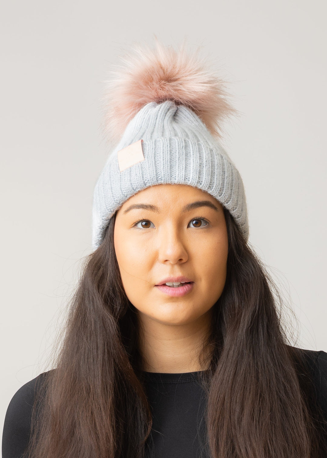 PomPom Sailor Beanie Light Grey