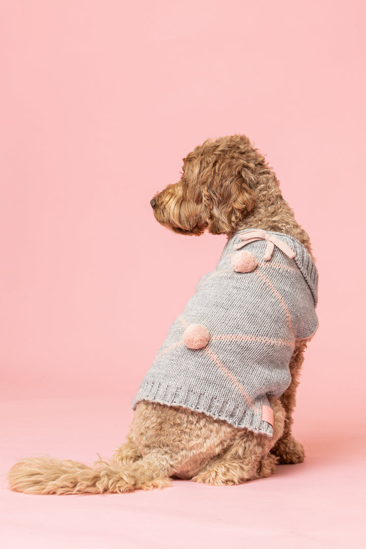 PomPom Pullover Pink