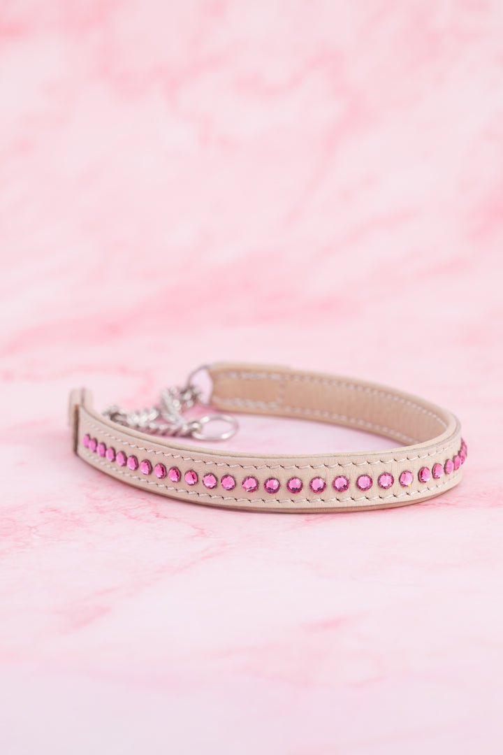 Dolly Blush Pink Martingale Collar