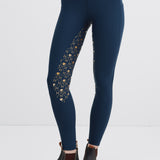Lola Riding Leggings Navy/Gold