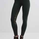 Lola Riding Leggings Green/Gold