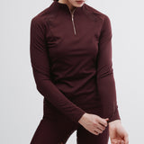Lola Base Layer Burgundy/Rose Gold