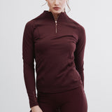 Lola Base Layer Burgundy/Rose Gold