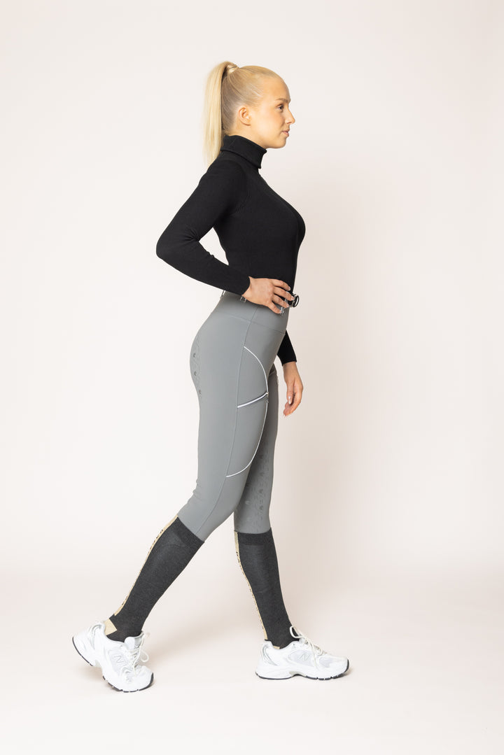 To The Stars Riding Leggings Grey