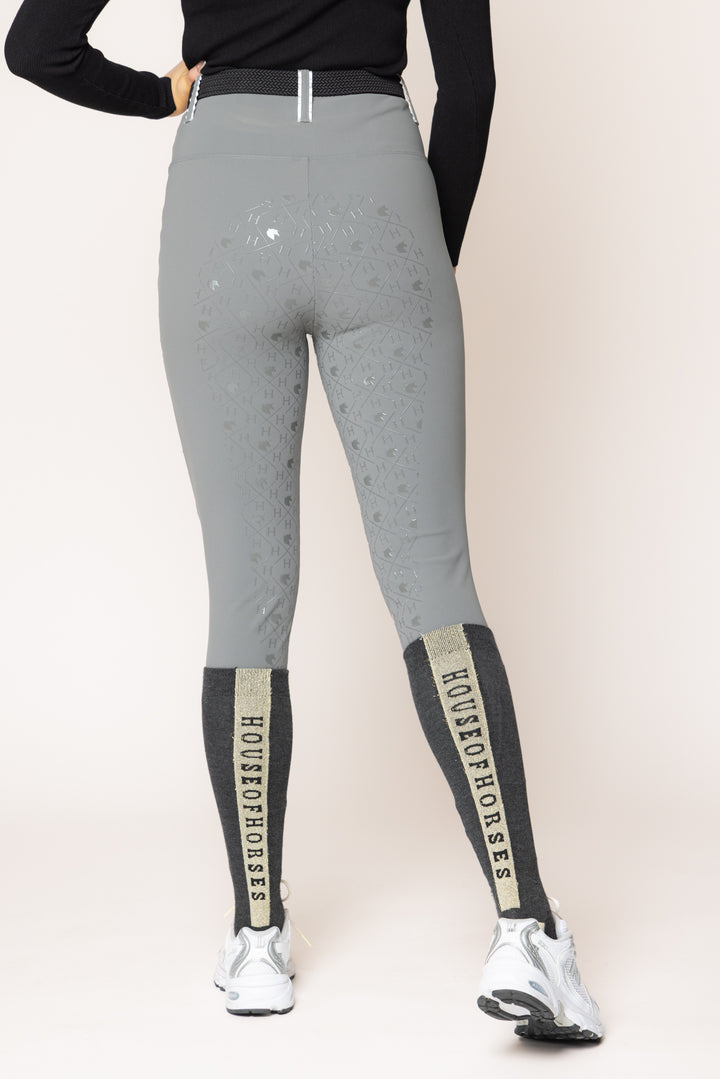 To The Stars Riding Leggings Grey