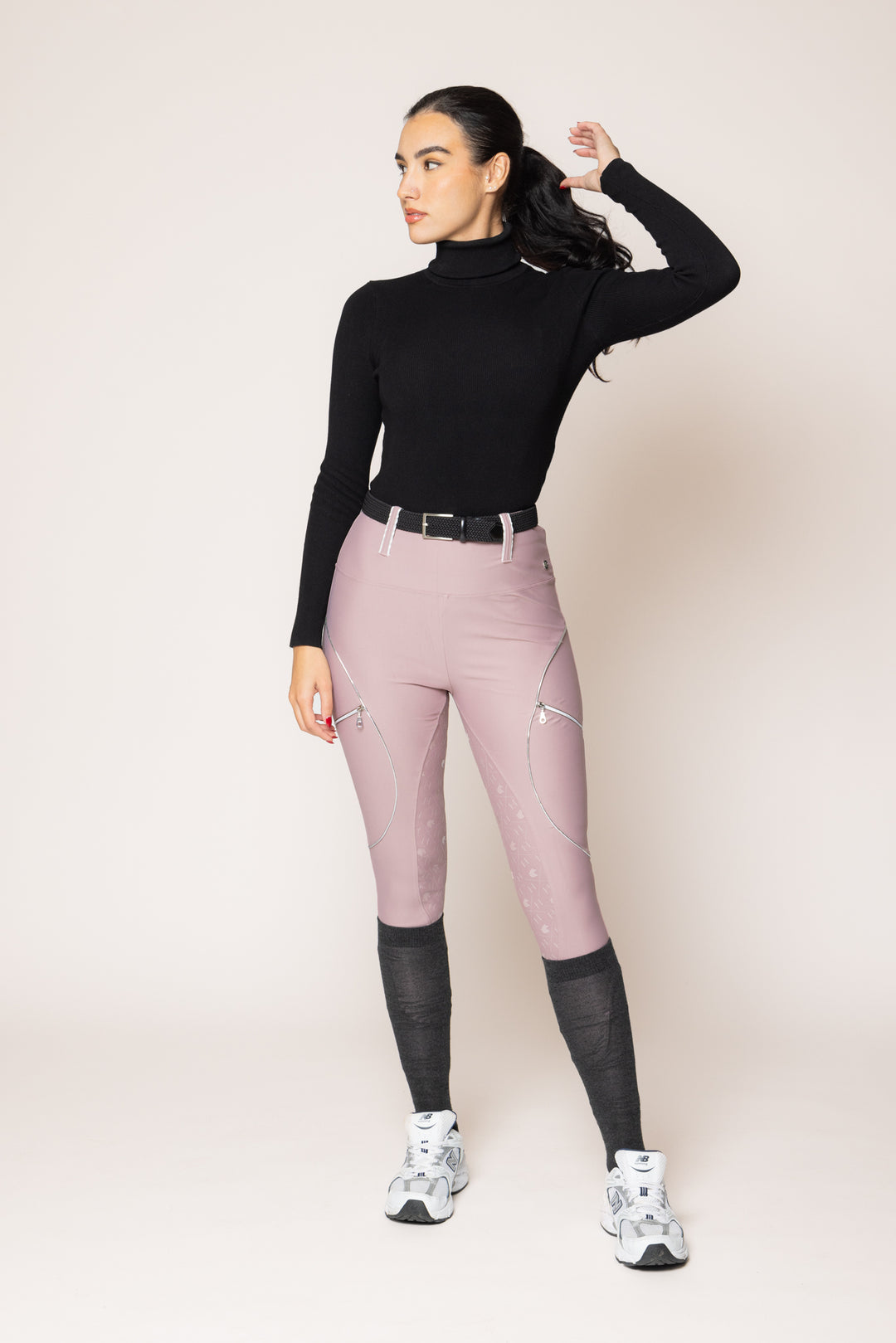 To The Stars Riding FullGrip Leggings Mauve