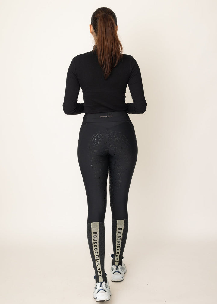 Unicorn Lola Riding Leggings Black