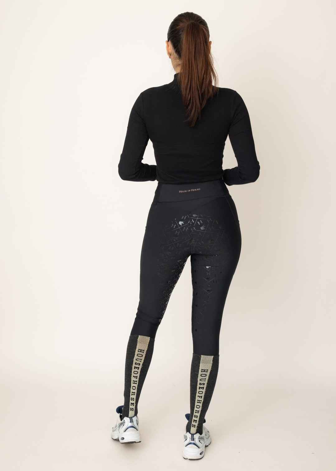 Unicorn Lola Riding Leggings Black