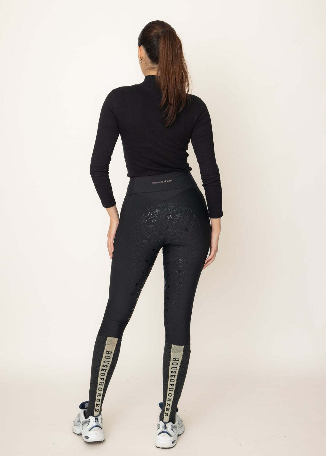 Unicorn Lola Riding Leggings Black