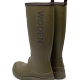 WODEN Le Rubber Boot Dark Olive