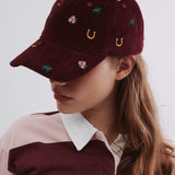 Velvet Cap Burgundy