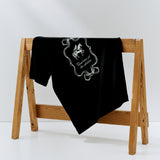 Soft Print Tee Black